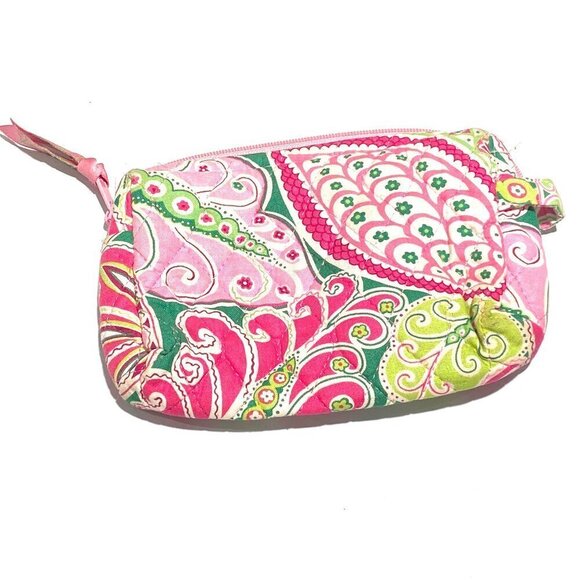 Vera Bradley pretty pink Makeup bag - Picture 1 of 3